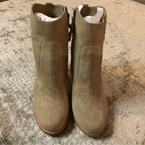 Joie Women’s Suede Ankle Boots | Dalton Calf | Size 11